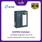 Load image into Gallery viewer, TP-LINK AX1800 Gigabit Wi-Fi 6 Indoor/Outdoor Access Point