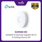Load image into Gallery viewer, TP-LINK AX3600 Hi Density Gigabit Wi-Fi 6 Ceiling Mount AP