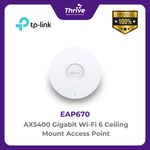Load image into Gallery viewer, TP-LINK AX5400 Gigabit Wi-Fi 6 Ceiling Mount Access Point