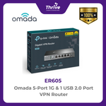 Load image into Gallery viewer, TP-LINK Omada 5-Port 1G & 1 USB 2.0 Port VPN Router