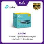Load image into Gallery viewer, TP-LINK 5-Port Gigabit Unmanaged LiteSwitch Steel Case