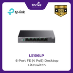 Load image into Gallery viewer, TP-LINK 6-Port FE (4 PoE) Desktop LiteSwitch