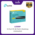 Load image into Gallery viewer, TP-LINK 9-Port FE (8 PoE+) Desktop LiteSwitch