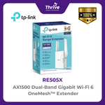 Load image into Gallery viewer, TP-LINK AX1500 Dual-Band Gigabit Wi-Fi 6 OneMesh™ Extender