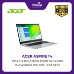 Load image into Gallery viewer, ACER ASPIRE 14 CORE 5 120U 16GB 512GB W11+OHS 14.0WUXGA IPS GRY -51M.52V6