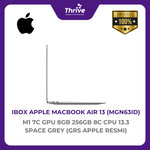 Load image into Gallery viewer, IBOX APPLE MACBOOK AIR 13 M1 7C GPU 8GB 256GB 8C CPU 13.3 SPACE GREY -MGN63ID