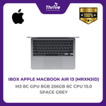 Load image into Gallery viewer, IBOX APPLE MACBOOK AIR 13 M3 8C GPU 8GB 256GB 8C CPU 13.0 SPACE GREY -MRXN3ID