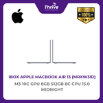 Load image into Gallery viewer, IBOX APPLE MACBOOK AIR 13 M3 10C GPU 8GB 512GB 8C CPU 13.0 MIDNIGHT -MRXW3ID