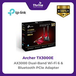 Load image into Gallery viewer, AX3000 Dual-Band Wi-Fi 6 & Bluetooth PCIe Adapter - Archer TX3000E