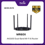 Load image into Gallery viewer, MR60X AX1500 Dual-Band Wi-Fi 6 Router