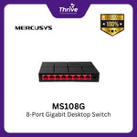 Load image into Gallery viewer, MS108G 8-Port Gigabit Desktop Switch