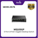 Load image into Gallery viewer, MS105GP 5-Port (4 PoE+) Gigabit Desktop Switch