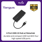 Load image into Gallery viewer, 4-Port USB 2.0 Hub w/ Detachab