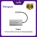Load image into Gallery viewer, Targus 4-Port USB 3.0 Hub w/ Detachabable