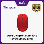 Load image into Gallery viewer, U102 Compact Blue Trace Travel Mouse (Red)