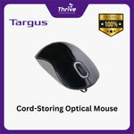 Load image into Gallery viewer, Cord-Storing Optical Mouse