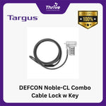 Load image into Gallery viewer, DEFCON Noble-CL Combo Cable Lock w Key