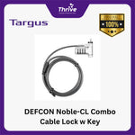 Load image into Gallery viewer, DEFCON Noble-CL Combo Cable Lock w Key