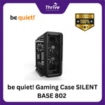 Load image into Gallery viewer, be quiet! Gaming Case SILENT BASE 802 Black With Side Window - FREE 3 PCS Pure Wings 2 140mm fans