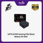Load image into Gallery viewer, 1STPLAYER Gaming PSU Black Widow PS-500 80+ Bronze With Flat cable