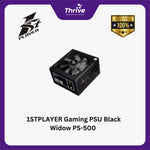 Load image into Gallery viewer, 1STPLAYER Gaming PSU Black Widow PS-500 80+ Bronze With Flat cable