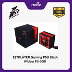 Load image into Gallery viewer, 1STPLAYER Gaming PSU Black Widow PS-500 80+ Bronze With Flat cable