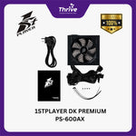 Load image into Gallery viewer, 1STPLAYER DK PREMIUM PS-600AX 80+ Bronze Certified - Japanese Main Capacitors - SILENT FAN - 5 Years Warranty Replacement