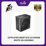 Load image into Gallery viewer, 1STPLAYER NGDP ATX 3.0 1000W WHITE HA-1000BA3 80+ Platinum Certified - Full Modular - CYBENETICS ATX3.0 PASS - PCIe 5.0 Ready - 10 Years Warranty Replacement