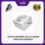 Load image into Gallery viewer, 1STPLAYER NGDP ATX 3.0 1000W WHITE HA-1000BA3 80+ Platinum Certified - Full Modular - CYBENETICS ATX3.0 PASS - PCIe 5.0 Ready - 10 Years Warranty Replacement