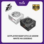 Load image into Gallery viewer, 1STPLAYER NGDP ATX 3.0 1000W WHITE HA-1000BA3 80+ Platinum Certified - Full Modular - CYBENETICS ATX3.0 PASS - PCIe 5.0 Ready - 10 Years Warranty Replacement