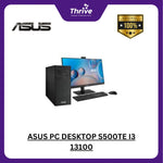 Load image into Gallery viewer, ASUS PC DESKTOP S500TE I3 13100 8GB 256GB W11 BLK -382000002W +LED 21.5 C2223HE