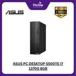 Load image into Gallery viewer, ASUS PC DESKTOP S500TE I7 13700 8GB 512GB W11 BLK -785000000W +LED 21.5 C2223HE