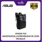 Load image into Gallery viewer, VP4700 TUF BACKPACK/15_17//BK/HB/S/10 IN 1 ROG Backpack