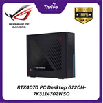 Load image into Gallery viewer, RTX4070 PC Desktop G22CH-7K3114702WSO