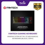 Load image into Gallery viewer, FANTECH MK876V2 ATOM 87 TKL V2 MECHANICAL KEYBOARD (BLACK / GRAY)