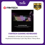 Load image into Gallery viewer, FANTECH MK890V2 ATOM 96 V2 Mechanical 96% Keyboard Hotswap 3 pin Sky Blue / Navy Blue