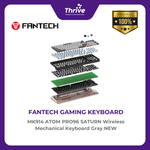Load image into Gallery viewer, FANTECH MK914 ATOM PRO96 SATURN Wireless Mechanical Keyboard Gray NEW
