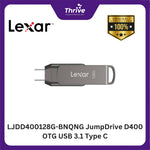 Load image into Gallery viewer, LJDD400128G-BNQNG JumpDrive D400 OTG USB 3.1 Type C