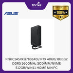 Load image into Gallery viewer, RNUC14SRKU7168A0I/ RTX 4060/ 8GB x2 DDR5 5600MHz SODIMM/NVME 512GB/WIN11 HOME MiniPC