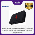 Load image into Gallery viewer, RNUC14SRKU9189A0I/ RTX 4070/ 16GB x2 DDR5 5600MHz SODIMM/NVME 1TB/WIN11 HOME MiniPC