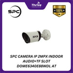 Load image into Gallery viewer, SPC CAMERA IP 2MPX INDOOR AUDIO+TF SLOT DOME6340E88WDL AT