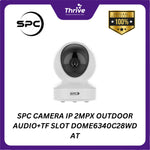Load image into Gallery viewer, SPC CAMERA IP 2MPX OUTDOOR AUDIO+TF SLOT DOME6340C28WD AT