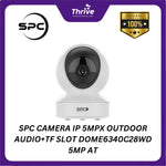 Load image into Gallery viewer, SPC CAMERA IP 5MPX OUTDOOR AUDIO+TF SLOT DOME6340C28WD 5MP AT