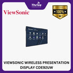 Load image into Gallery viewer, VIEWSONIC WIRELESS PRESENTATION DISPLAY CDE92UW