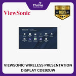 Load image into Gallery viewer, VIEWSONIC WIRELESS PRESENTATION DISPLAY CDE92UW