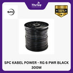 Load image into Gallery viewer, SPC KABEL POWER - RG 6 PWR BLACK 300M