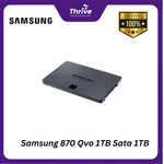 Load image into Gallery viewer, Samsung 870 QVO 1TB SSD SATA 2.5" - Internal Solid State Drive