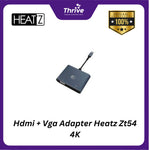 Load image into Gallery viewer, Hdmi + Vga Adapter Heatz Zt54 4K
