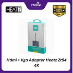 Load image into Gallery viewer, Hdmi + Vga Adapter Heatz Zt54 4K