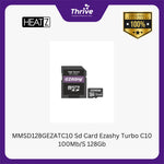 Load image into Gallery viewer, MMSD128GEZATC10 Sd Card Ezashy Turbo C10 100Mb/S 128Gb
